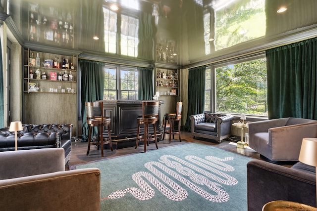 336 Ocean Dr W, Stamford, CT 06902 - community lobby with a towering ceiling