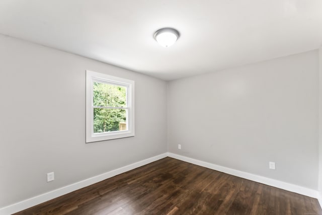 33 Williams Rd, Monroe, CT 06468 - unfurnished room with baseboards and dark wood-style flooring
