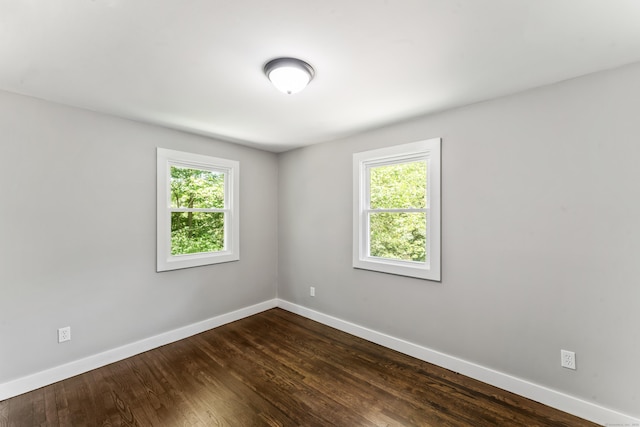 33 Williams Rd, Monroe, CT 06468 - spare room featuring baseboards and dark wood-style flooring