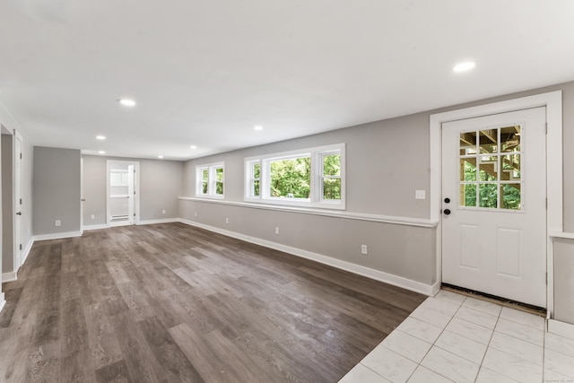 33 Williams Rd, Monroe, CT 06468 - entrance foyer featuring wood finished floors and recessed lighting