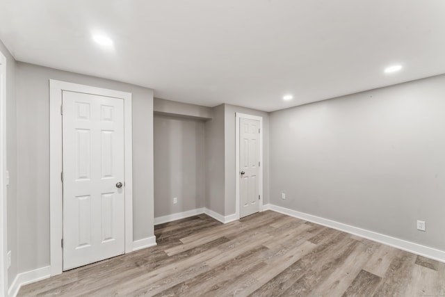 33 Williams Rd, Monroe, CT 06468 - basement featuring wood finished floors and recessed lighting