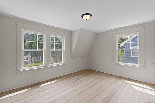 119 Westwood Rd, New Haven, CT 06515 - bonus room featuring light wood finished floors and wainscoting