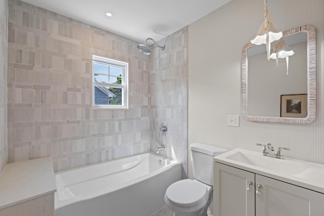 119 Westwood Rd, New Haven, CT 06515 - bathroom featuring vanity and tub / shower combination