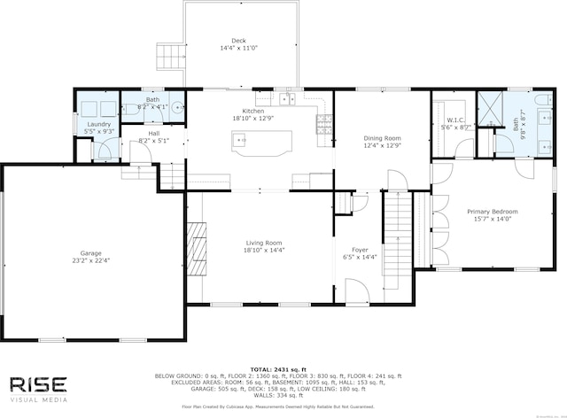 28 Hoop Pole Hill Rd, Chester, CT 06412 - view of home floor plan