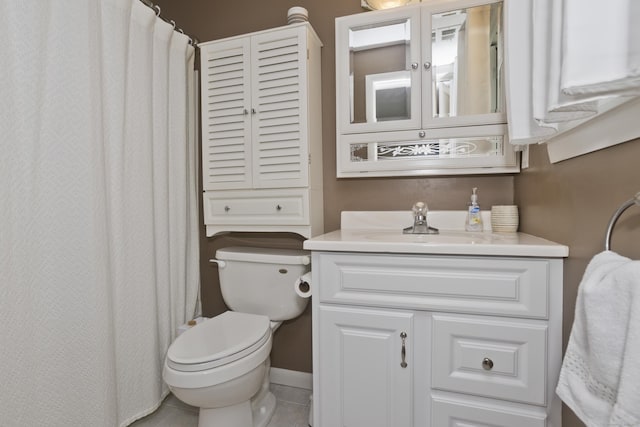 73 Landing Cir Unit 73, Suffield, CT 06078 - full bathroom featuring vanity, tile patterned floors, and a shower with shower curtain