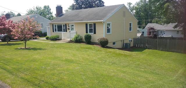 92 Sumac St, West Haven, CT 06516 - view of front of home with a chimney and roof with shingles