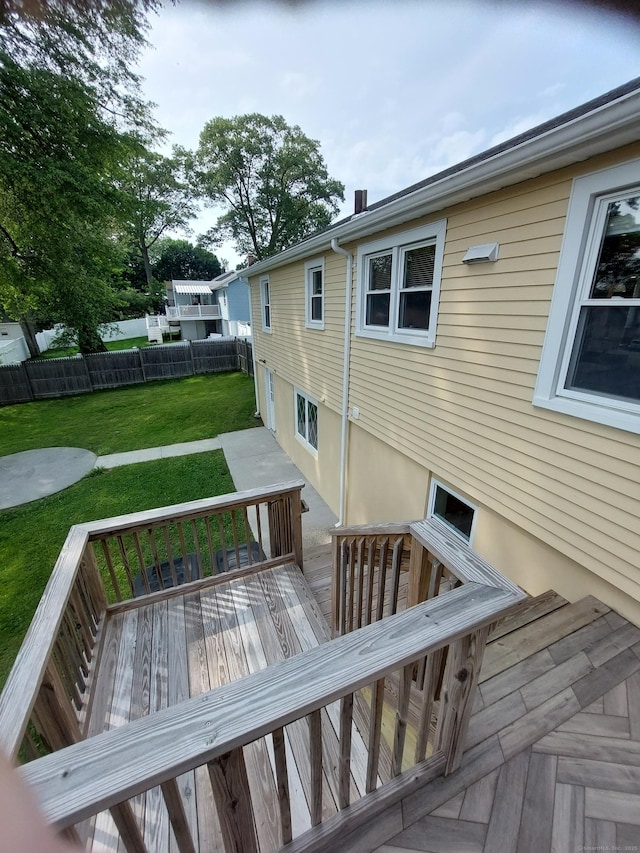 92 Sumac St, West Haven, CT 06516 - view of wooden terrace