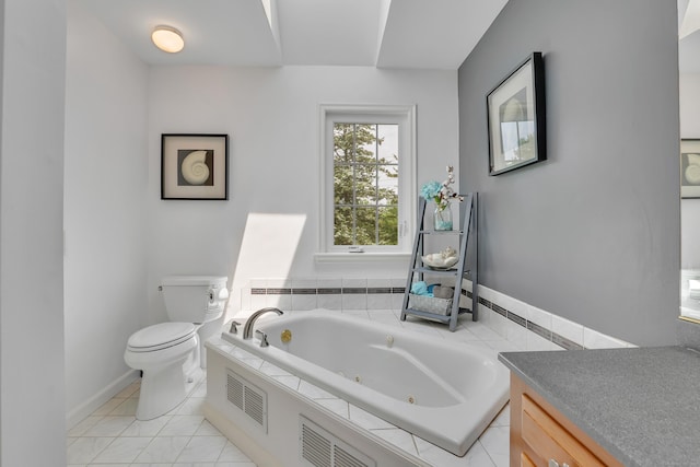344 Oxbow Rd, Haddam, CT 06422 - bathroom featuring a tub with jets and vanity
