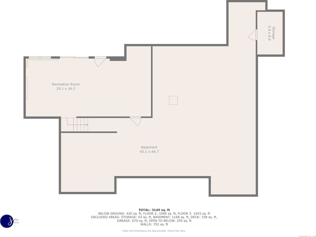 344 Oxbow Rd, Haddam, CT 06422 - view of room layout