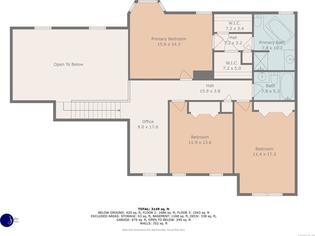 344 Oxbow Rd, Haddam, CT 06422 - view of home floor plan