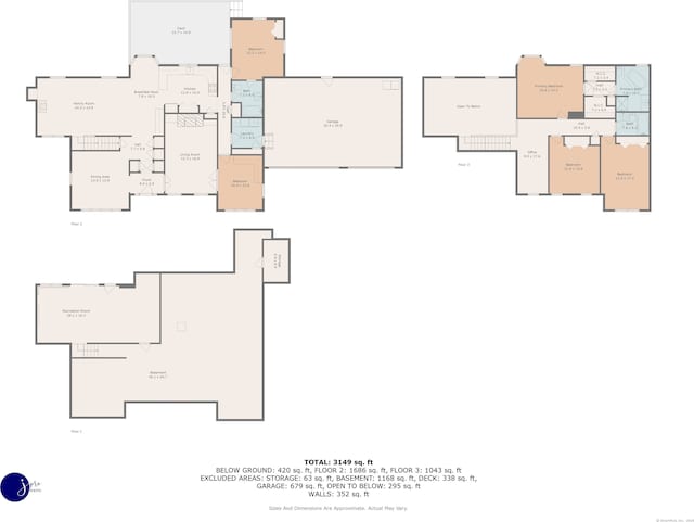 344 Oxbow Rd, Haddam, CT 06422 - view of property floor plan