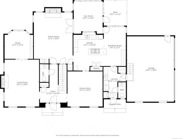5 Billingsgate, Avon, CT 06001 - view of floor plan / room layout