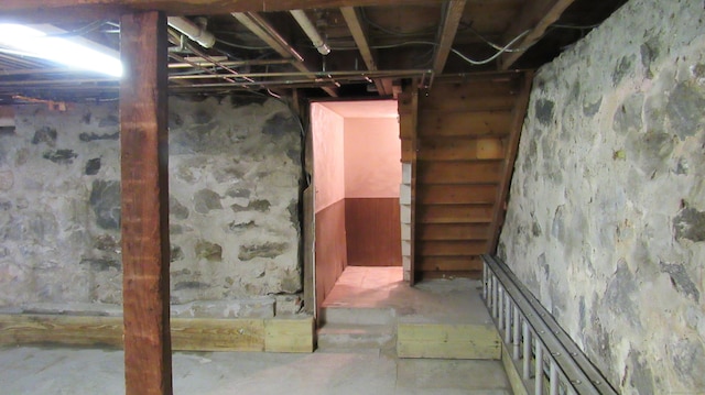 195 E Pearl St, Torrington, CT 06790 - view of unfinished below grade area