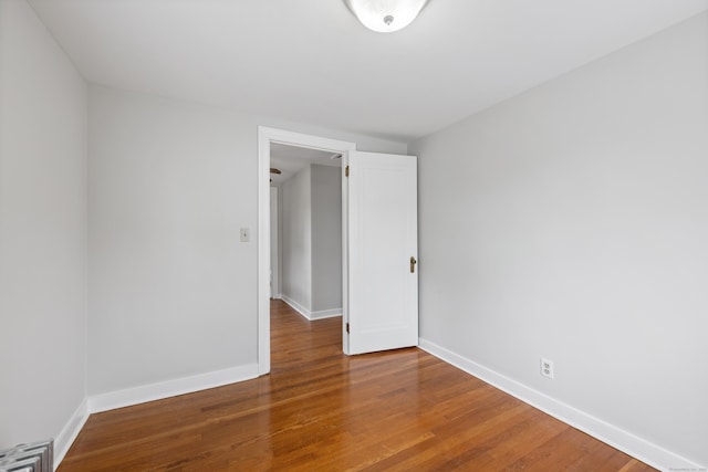 630 French St, Watertown, CT 06779 - unfurnished room featuring wood finished floors and baseboards