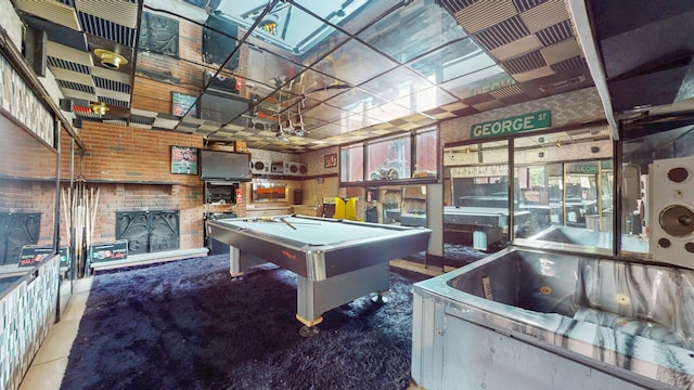 167 George St, Hartford, CT 06114 - rec room featuring billiards table