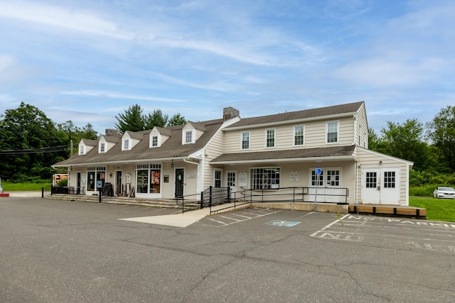 103 Chalybes Rd W, Roxbury, CT 06783 - view of building exterior with uncovered parking