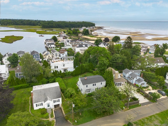 19 Sherwood Dr, Westport, CT 06880 - aerial perspective of suburban area featuring a nearby body of water
