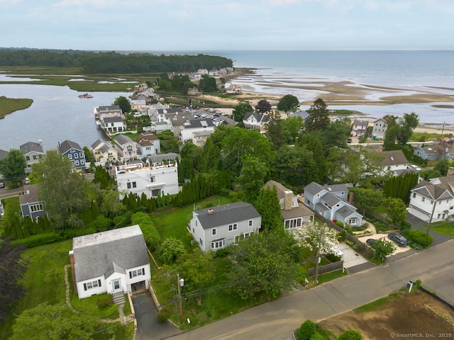 19 Sherwood Dr, Westport, CT 06880 - aerial view of residential area featuring a nearby body of water