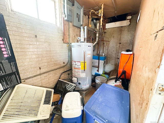 305 Mill Rock Rd Unit 305, Hamden, CT 06517 - utility room with gas water heater