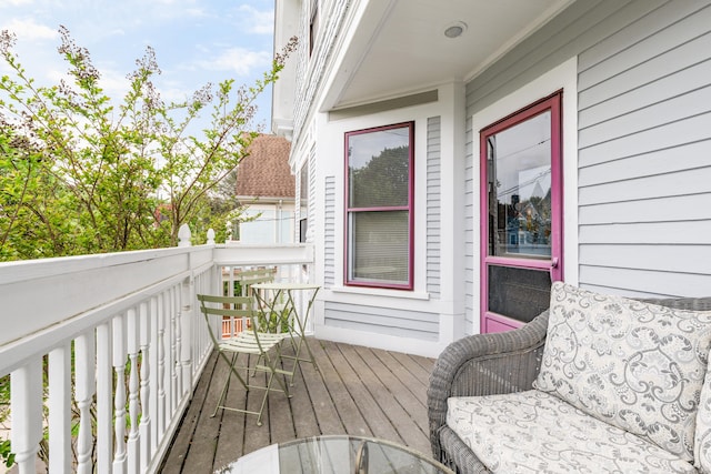 48 Livingston St, New Haven, CT 06511 - view of wooden terrace