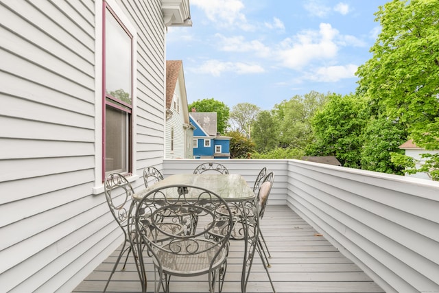 48 Livingston St, New Haven, CT 06511 - balcony featuring outdoor dining area