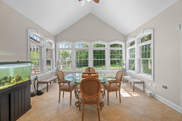 45 Shaker Ct, Guilford, CT 06437 - sunroom with plenty of natural light, lofted ceiling, and french doors