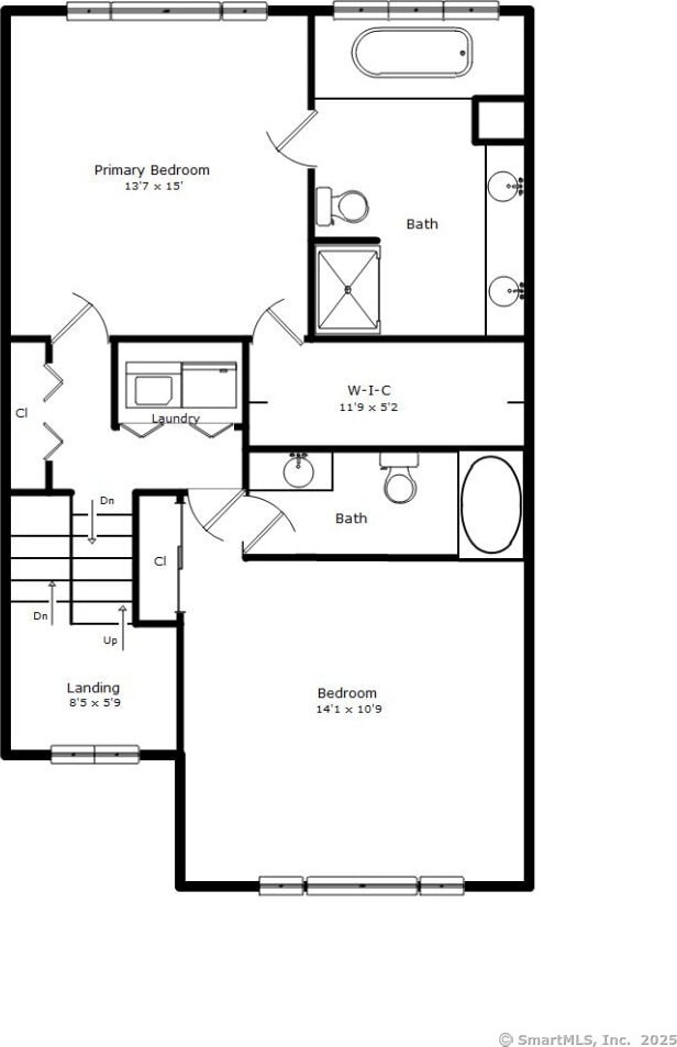 73 Harbour View Pl Unit 73, Stratford, CT 06615 - view of floor plan / room layout