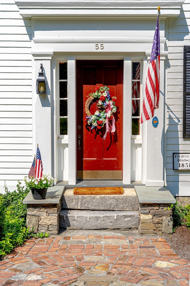 55 Main St, East Haddam, CT 06423 - view of exterior entry
