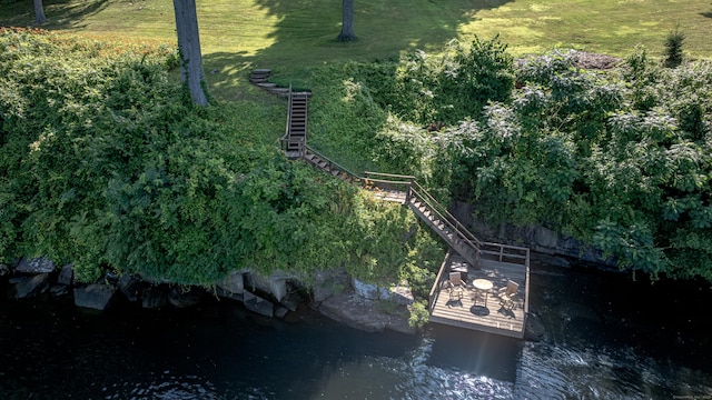55 Main St, East Haddam, CT 06423 - aerial view of property's location