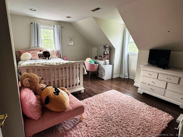 8 Breezy Knoll Ave, Wolcott, CT 06716 - bedroom featuring lofted ceiling and wood finished floors