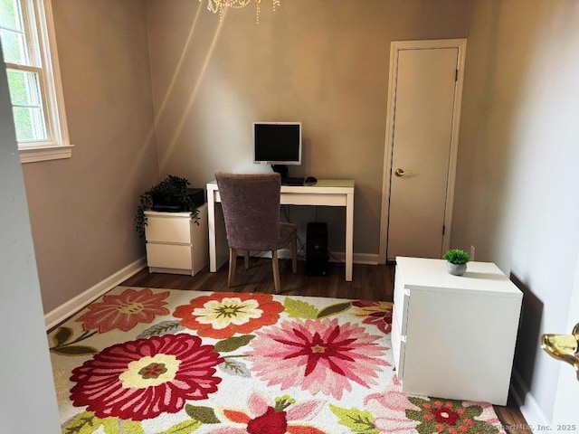 8 Breezy Knoll Ave, Wolcott, CT 06716 - office space with wood finished floors and baseboards