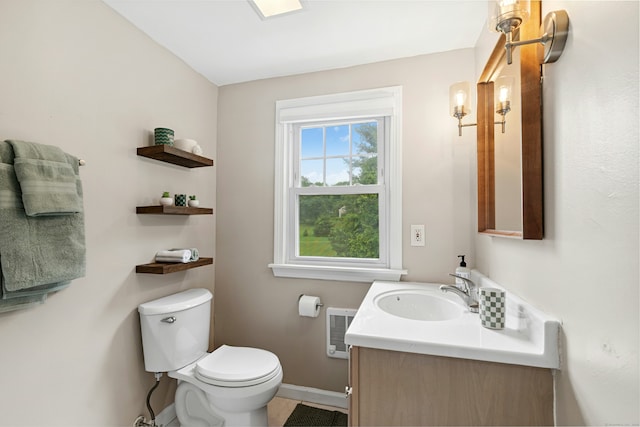 1027 Monroe Tpke, Monroe, CT 06468 - half bath featuring toilet and vanity