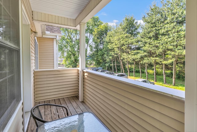 663 W Ave Unit A24, Milford, CT 06461 - balcony with view of scattered trees