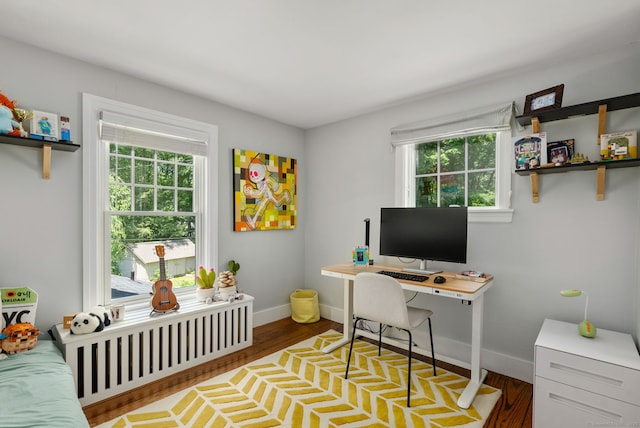 56 Turtleback Rd, Wilton, CT 06897 - office featuring wood finished floors and plenty of natural light