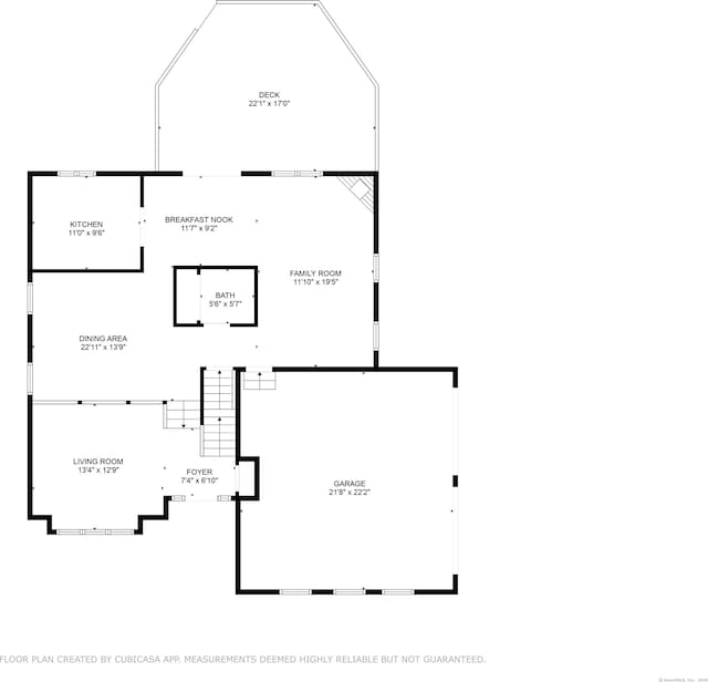 17 Landing Cir, Windsor, CT 06095 - view of floor plan / room layout