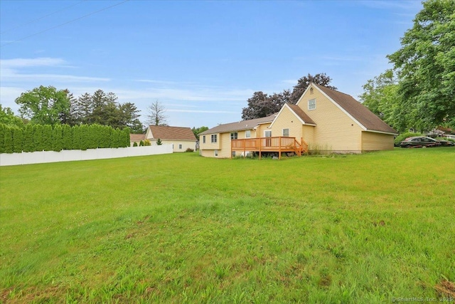 401 Berlin St, Southington, CT 06489 - rear view of property featuring a deck