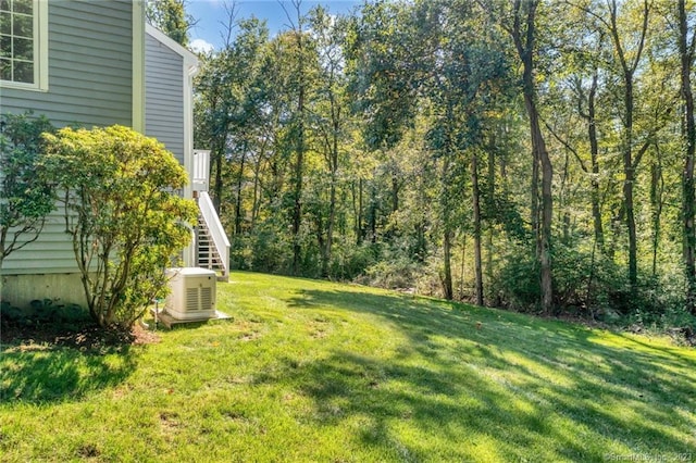 26 Ruscoe Rd, Wilton, CT 06897 - view of green lawn featuring stairs