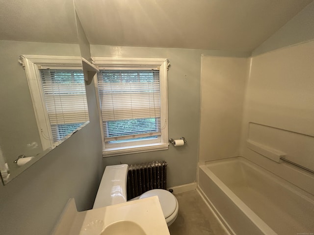 58 Eggleston St, Torrington, CT 06790 - bathroom with radiator heating unit and  shower combination