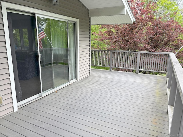 204 W Hill Rd, New Hartford, CT 06057 - view of deck