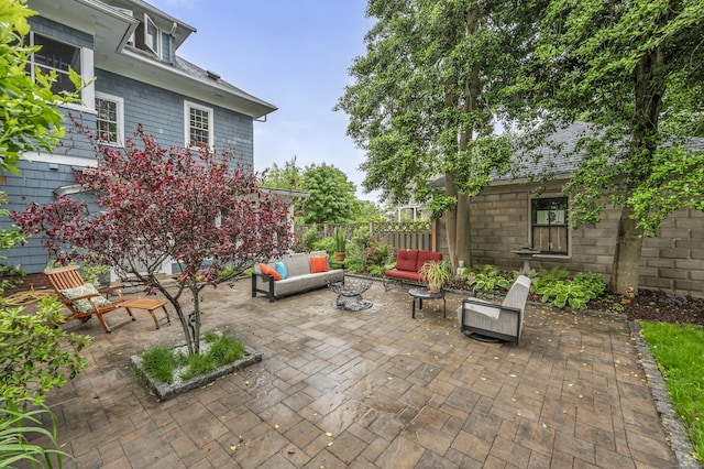 95 Parsons St, Wallingford, CT 06492 - view of patio featuring outdoor lounge area