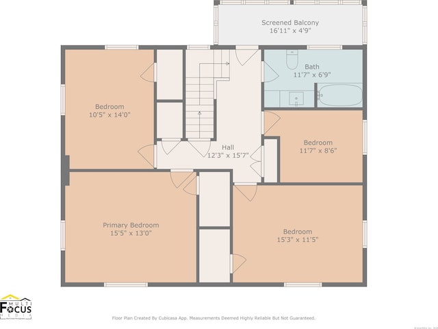 95 Parsons St, Wallingford, CT 06492 - view of floor plan / room layout