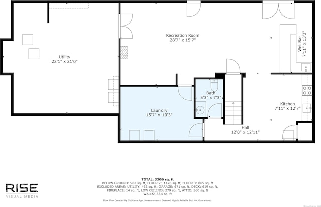 8 Marie Ln, Wallingford, CT 06492 - view of room layout