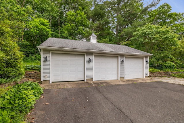 12 Haas Rd, Somers, CT 06071 - view of detached garage