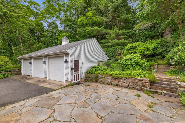 12 Haas Rd, Somers, CT 06071 - view of detached garage