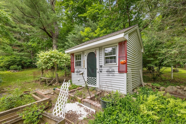 12 Haas Rd, Somers, CT 06071 - view of shed with a garden