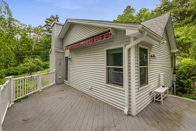 12 Haas Rd, Somers, CT 06071 - view of wooden terrace