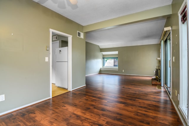 65 Heritage Vlg Unit B, Southbury, CT 06488 - spare room with wood finished floors and a ceiling fan