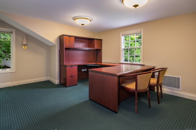 3 Essex Sq, Essex, CT 06426 - home office featuring dark carpet and baseboards