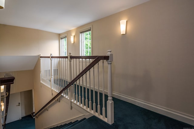 3 Essex Sq, Essex, CT 06426 - stairway featuring carpet and baseboards