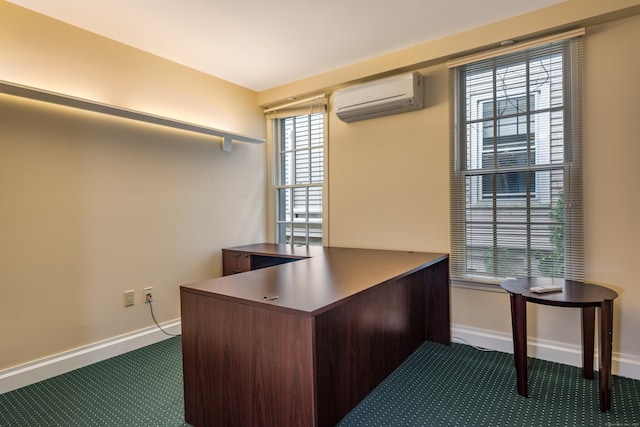 3 Essex Sq, Essex, CT 06426 - unfurnished office featuring a wall unit AC and dark colored carpet